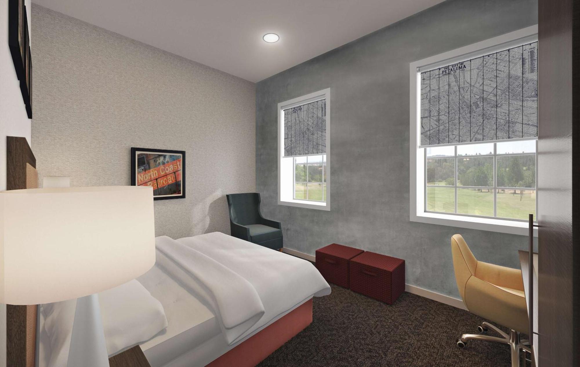 Hampton Inn Petaluma, Ca Экстерьер фото